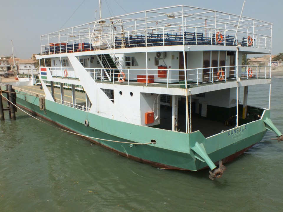 Ferry in Banjul.