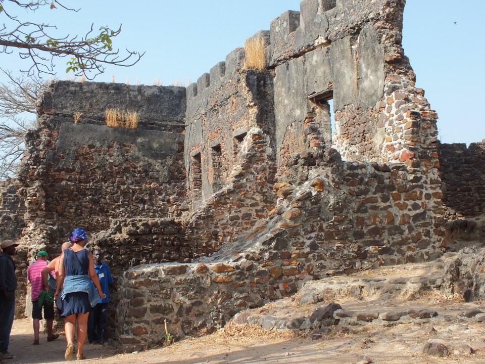 Ruine op James Island